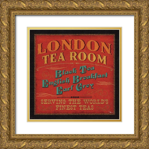 Lunchtime in Color II Gold Ornate Wood Framed Art Print with Double Matting by Pela Studio