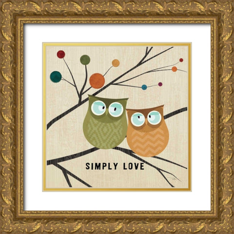 Flying Colors I Gold Ornate Wood Framed Art Print with Double Matting by ERR, Pela