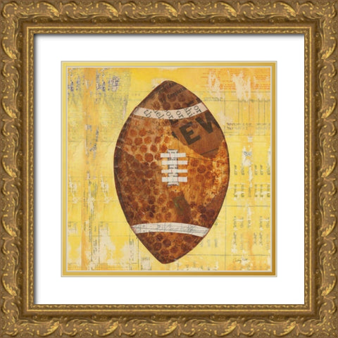 Play Ball II Gold Ornate Wood Framed Art Print with Double Matting by Prahl, Courtney