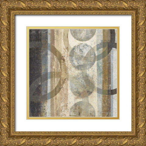 Raku I Gold Ornate Wood Framed Art Print with Double Matting by Wild Apple Portfolio