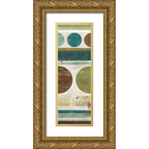 Atmosphere I  Gold Ornate Wood Framed Art Print with Double Matting by Wild Apple Portfolio