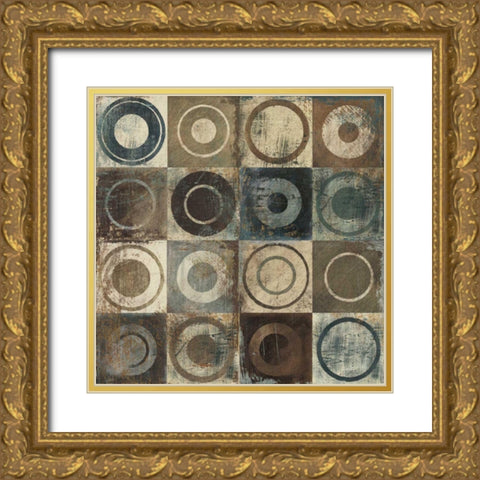 Resonate Gold Ornate Wood Framed Art Print with Double Matting by Mullan, Michael