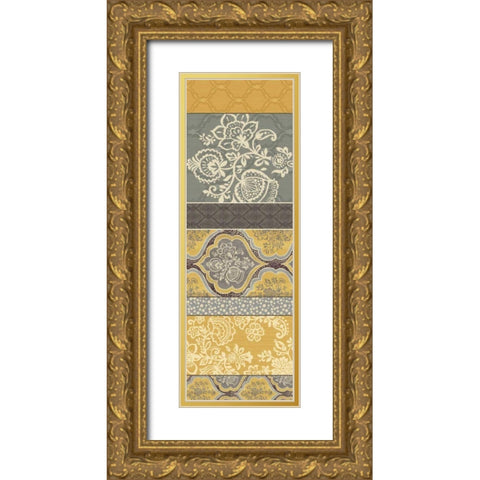 Le Souk VI Gold Ornate Wood Framed Art Print with Double Matting by Pela Studio