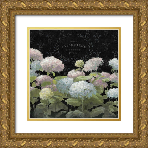 La Belle Jardiniere Crop Gold Ornate Wood Framed Art Print with Double Matting by Nai, Danhui