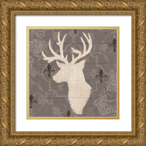 Rustic Elegance II Gold Ornate Wood Framed Art Print with Double Matting by Wiens, James