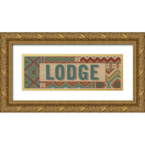 Country Mood IV Gold Ornate Wood Framed Art Print with Double Matting by Wiens, James