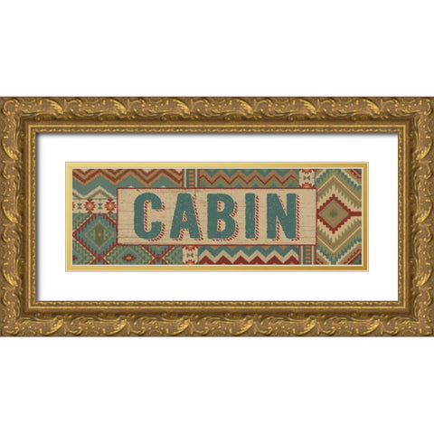 Country Mood V Gold Ornate Wood Framed Art Print with Double Matting by Wiens, James