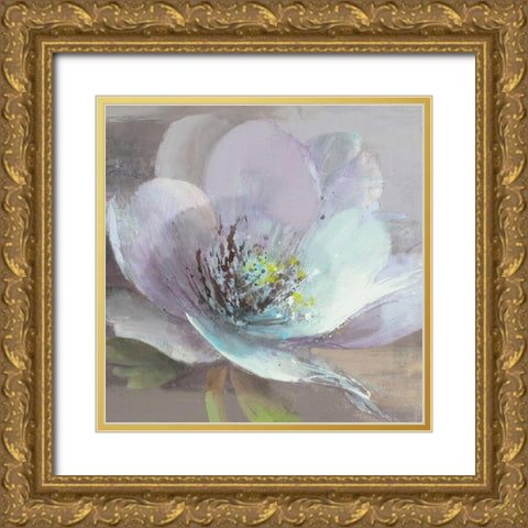 Jump III Gold Ornate Wood Framed Art Print with Double Matting by Hristova, Albena