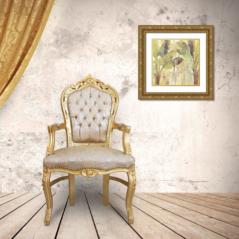 Bimini I Gold Ornate Wood Framed Art Print with Double Matting by Hristova, Albena