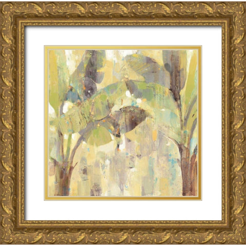 Bimini I Gold Ornate Wood Framed Art Print with Double Matting by Hristova, Albena