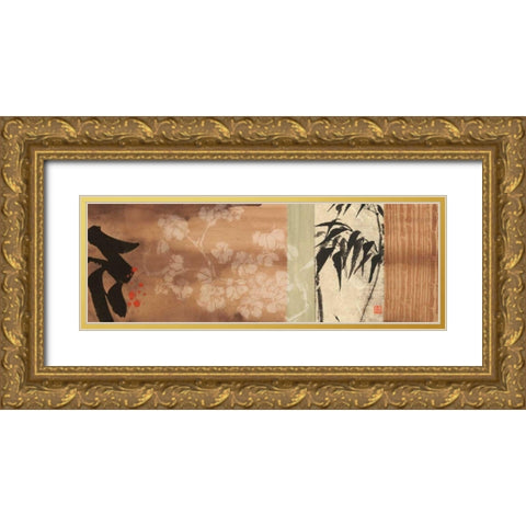 Whispering Dusk I Gold Ornate Wood Framed Art Print with Double Matting by Paschke, Chris
