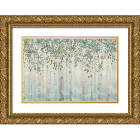 Dream Forest I Gold Ornate Wood Framed Art Print with Double Matting by Wiens, James