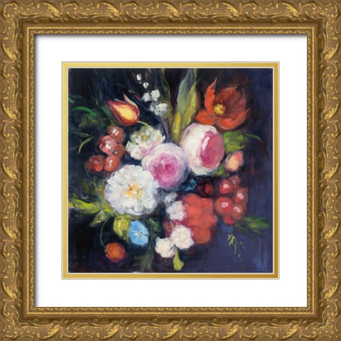 For Eliza Gold Ornate Wood Framed Art Print with Double Matting by Purinton, Julia