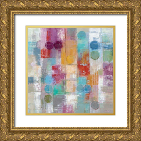 Summer Rain Gold Ornate Wood Framed Art Print with Double Matting by Vassileva, Silvia
