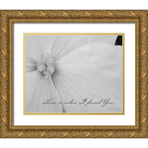 Aimer I Gold Ornate Wood Framed Art Print with Double Matting by Richard, Ben