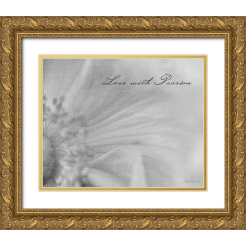 Aimer IV Gold Ornate Wood Framed Art Print with Double Matting by Richard, Ben