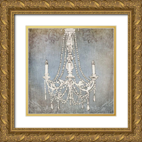 Luxurious Lights IV Gold Ornate Wood Framed Art Print with Double Matting by Wiens, James