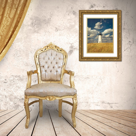 Autumn Light Gold Ornate Wood Framed Art Print with Double Matting by Gendreau, Katherine