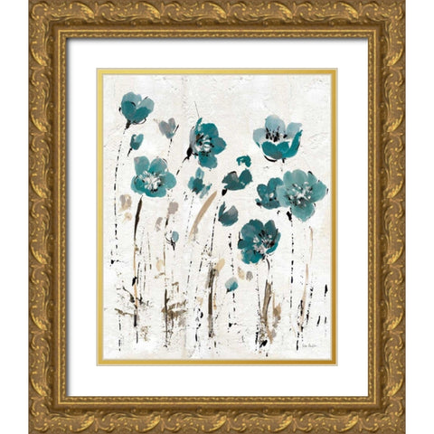 Abstract Balance VI Crop II Gold Ornate Wood Framed Art Print with Double Matting by Audit, Lisa