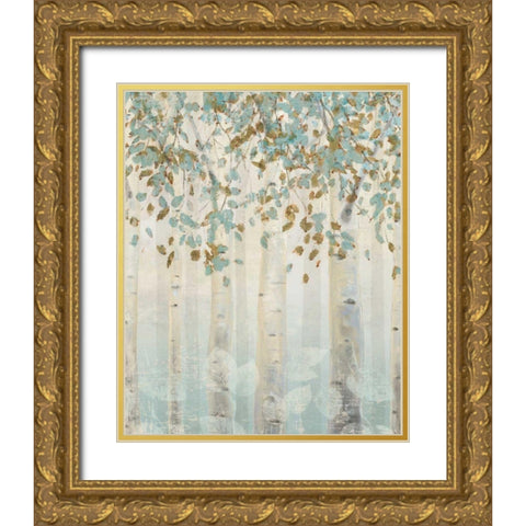 Dream Forest I Gold Ornate Wood Framed Art Print with Double Matting by Wiens, James