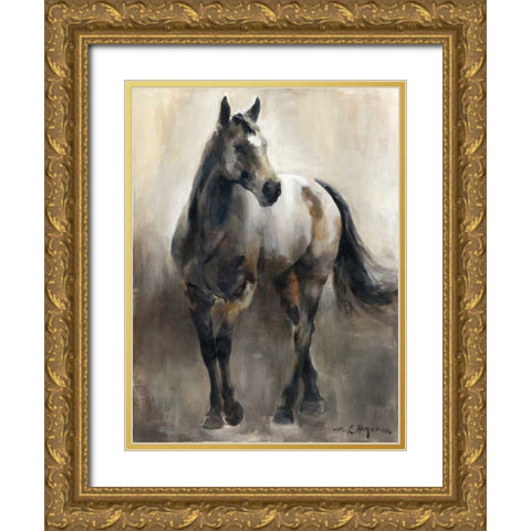 Copper and Nickel Gold Ornate Wood Framed Art Print with Double Matting by Hageman, Marilyn