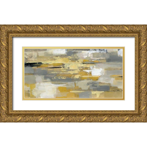 Urban Walkway Gold Ornate Wood Framed Art Print with Double Matting by Vassileva, Silvia