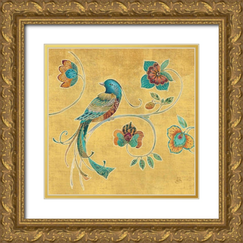 Bohemian Wings I Gold Ornate Wood Framed Art Print with Double Matting by Brissonnet, Daphne