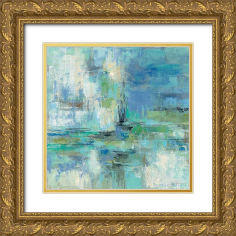 Morning Port  Gold Ornate Wood Framed Art Print with Double Matting by Vassileva, Silvia