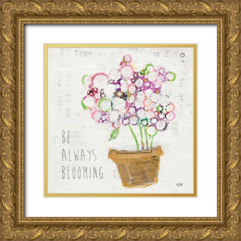 The Sweetness Inspiration  Gold Ornate Wood Framed Art Print with Double Matting by Day, Kellie