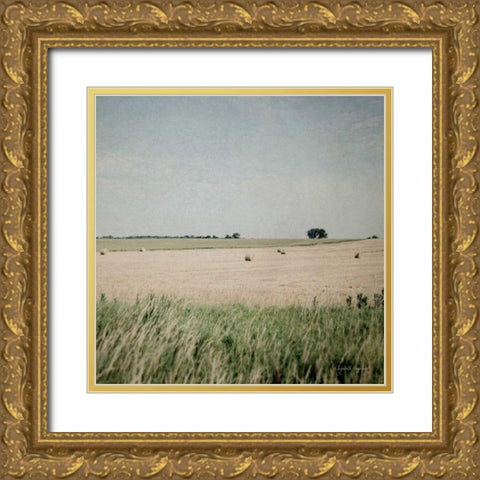 Neutral Country II Crop  Gold Ornate Wood Framed Art Print with Double Matting by Urquhart, Elizabeth