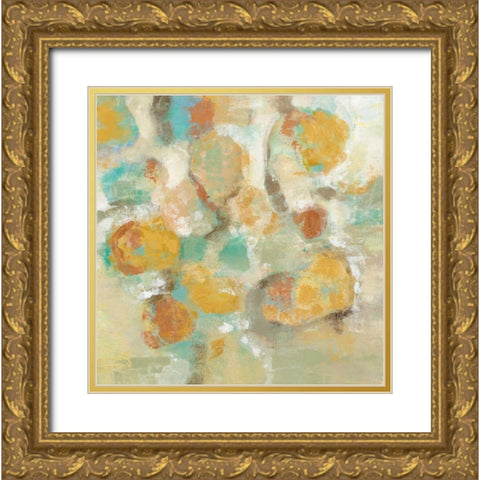 Sunshine Reflections Gold Ornate Wood Framed Art Print with Double Matting by Vassileva, Silvia