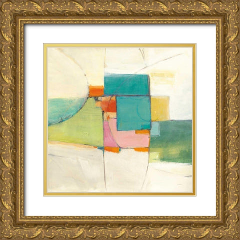 Aero Gold Ornate Wood Framed Art Print with Double Matting by Schick, Mike