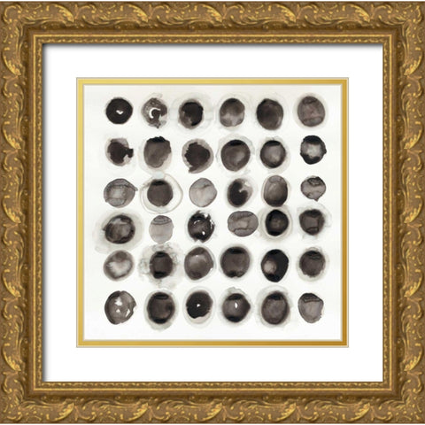 Roundabout Gold Ornate Wood Framed Art Print with Double Matting by Novak, Shirley