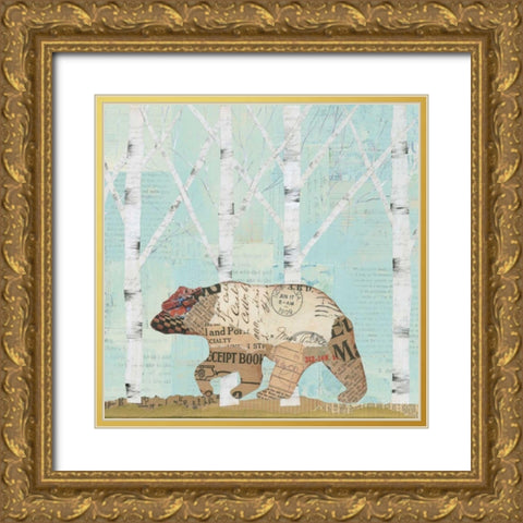 In the Forest II Gold Ornate Wood Framed Art Print with Double Matting by Prahl, Courtney