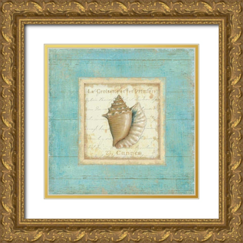 Bijou de Mer I Gold Ornate Wood Framed Art Print with Double Matting by Brissonnet, Daphne