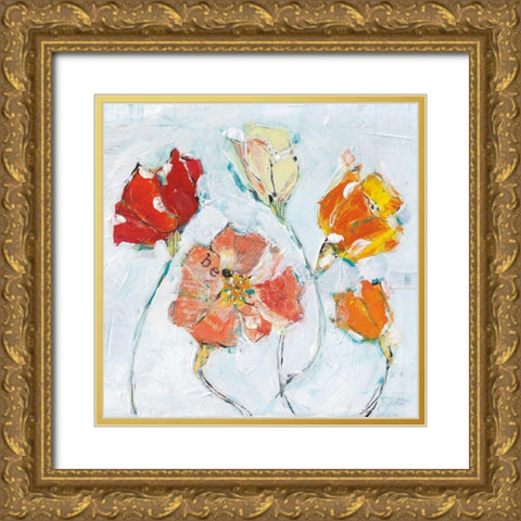 The Sanctuary III Gold Ornate Wood Framed Art Print with Double Matting by Day, Kellie