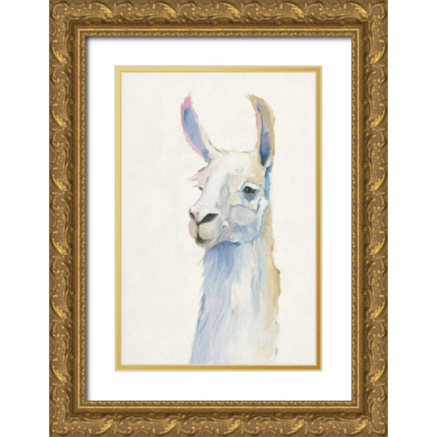 Bianca Gold Ornate Wood Framed Art Print with Double Matting by Tillmon, Avery