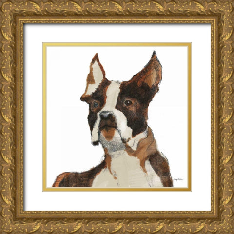 Ulysses Watercolor Gold Ornate Wood Framed Art Print with Double Matting by Tillmon, Avery