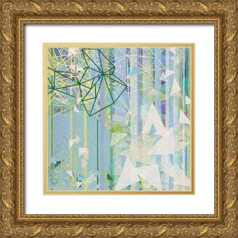 Hanging Around II Gold Ornate Wood Framed Art Print with Double Matting by Ferguson, Kathy