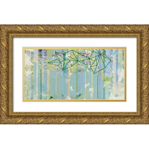Hanging Around III Gold Ornate Wood Framed Art Print with Double Matting by Ferguson, Kathy