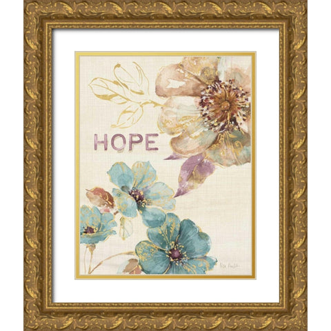 Spiced Nature VI Gold Ornate Wood Framed Art Print with Double Matting by Audit, Lisa