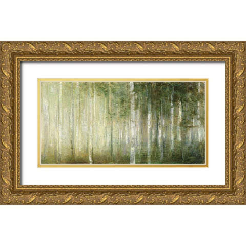 Resolutions Gold Ornate Wood Framed Art Print with Double Matting by Purinton, Julia