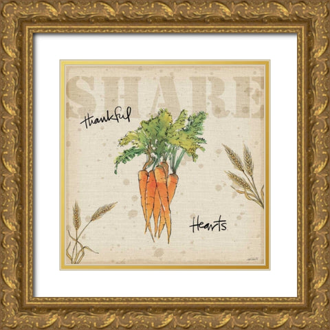 Farmers Feast Harvest V Gold Ornate Wood Framed Art Print with Double Matting by Tavoletti, Anne