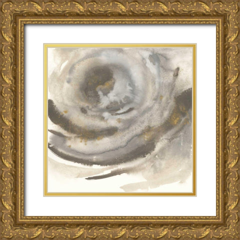 Gold Dust Nebula II Gold Ornate Wood Framed Art Print with Double Matting by Paschke, Chris
