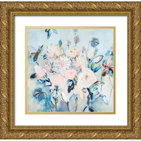 Sweetness and Light II v2 Gold Ornate Wood Framed Art Print with Double Matting by E., Joan