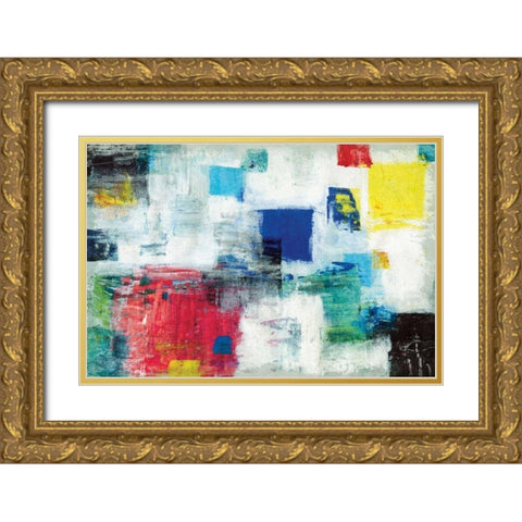 Radiance Gold Ornate Wood Framed Art Print with Double Matting by Mullan, Michael