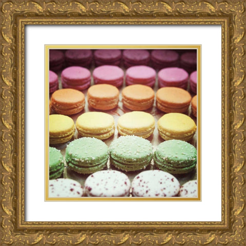 Paris Moments VIII Gold Ornate Wood Framed Art Print with Double Matting by Marshall, Laura