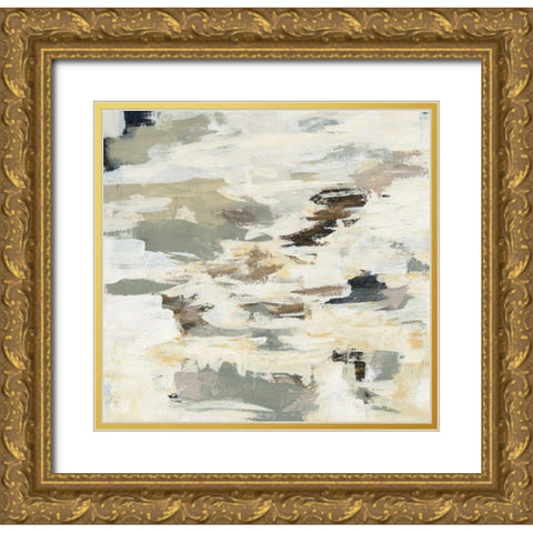 Steps on Stones I Gold Ornate Wood Framed Art Print with Double Matting by Vassileva, Silvia