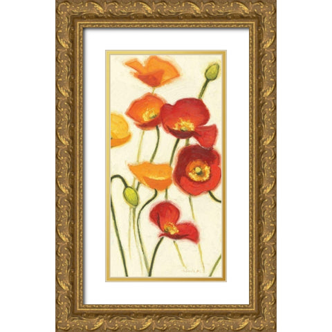 Enlightened Spirits II Gold Ornate Wood Framed Art Print with Double Matting by Novak, Shirley