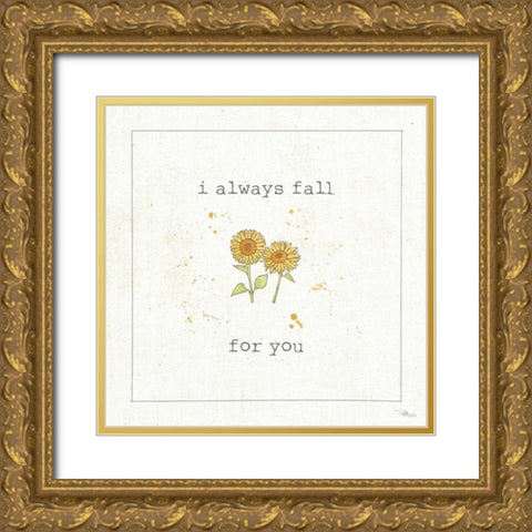 Harvest Cuties II Gold Ornate Wood Framed Art Print with Double Matting by Pela Studio